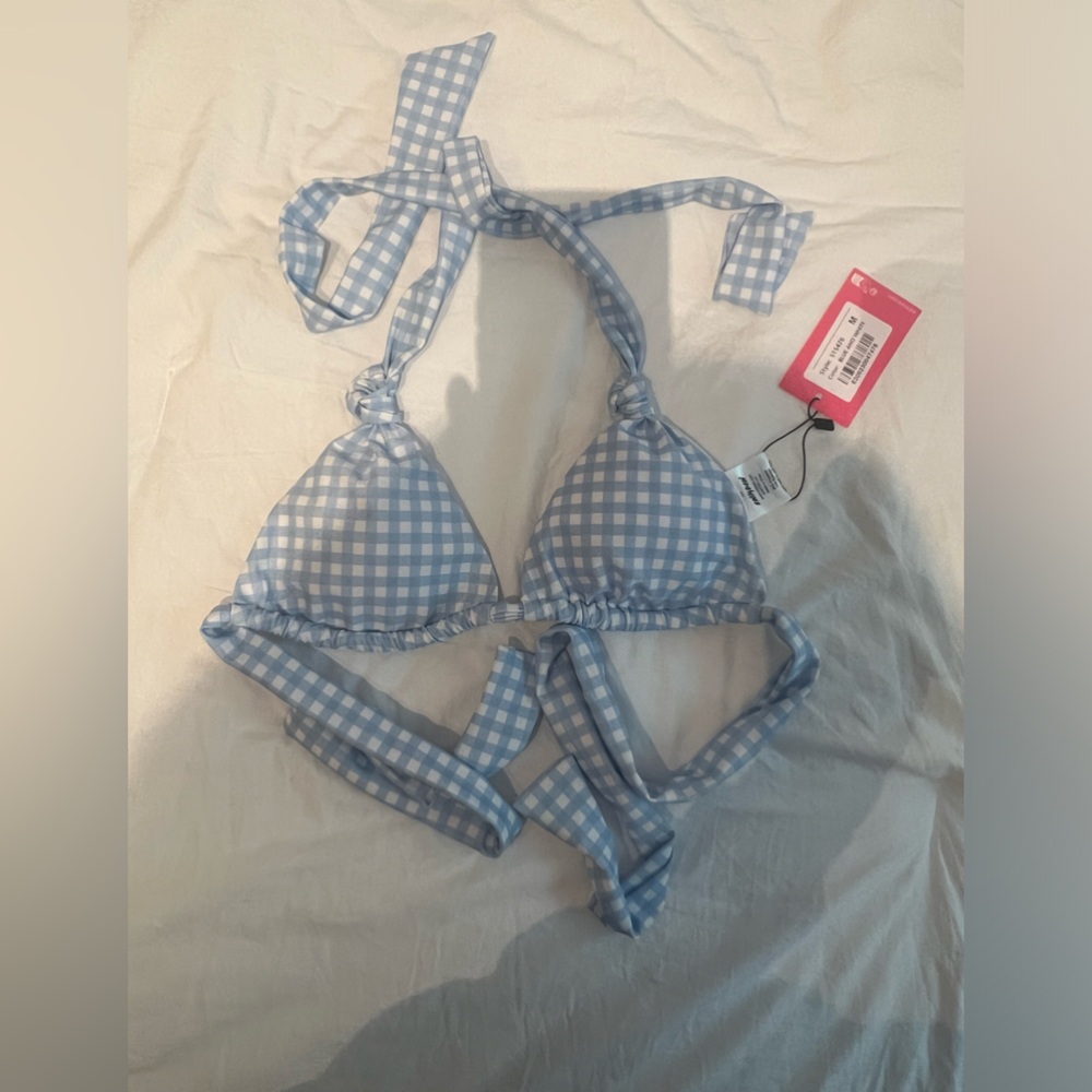 NWT gingham edikted bikini